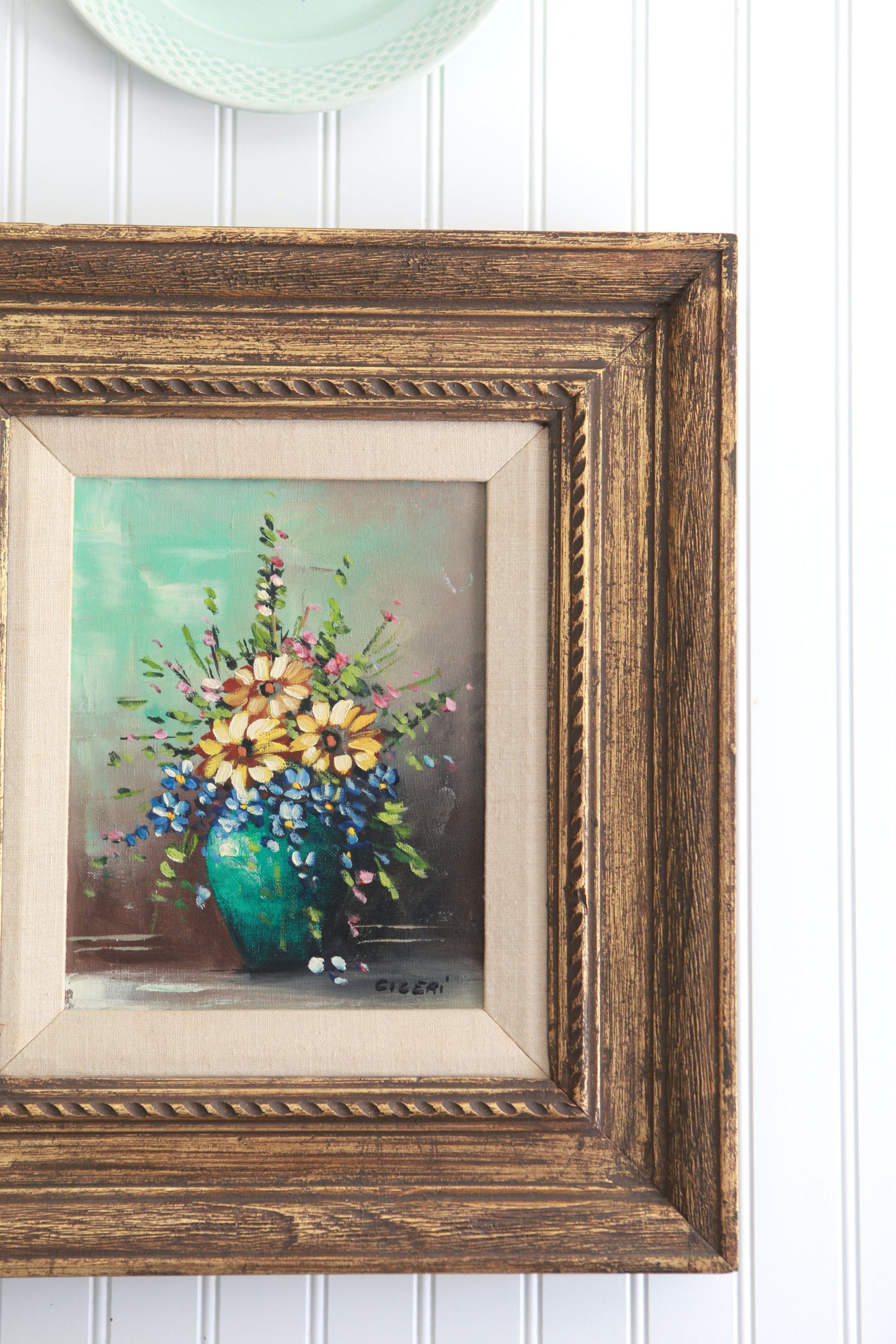 Framed Oil Painting