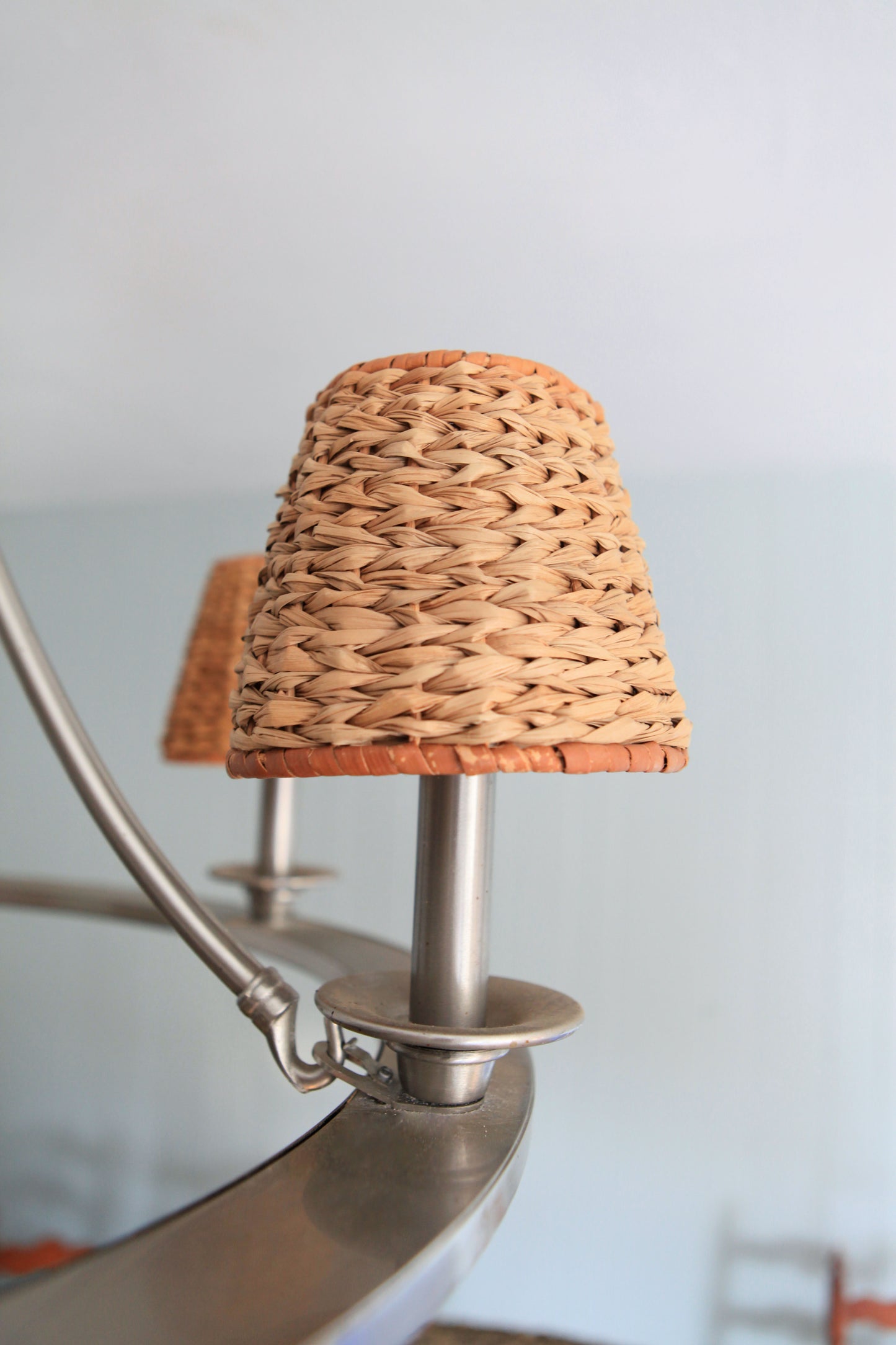 Rattan Chandelier Shades