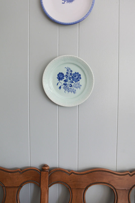 Vintage Calyx Ware Floral Plate