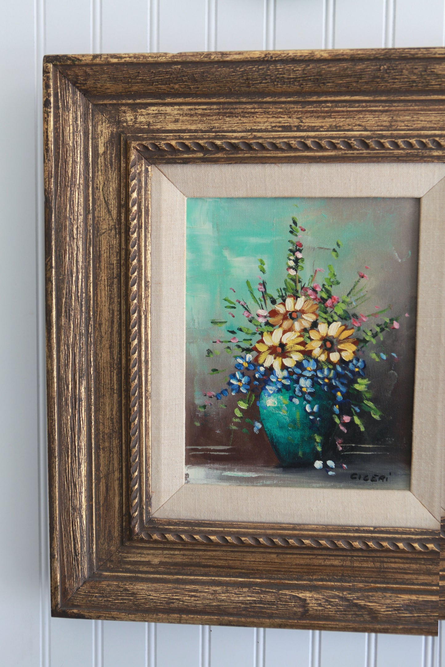 Framed Oil Painting