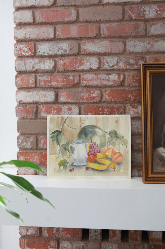 Watercolor Still Life painting