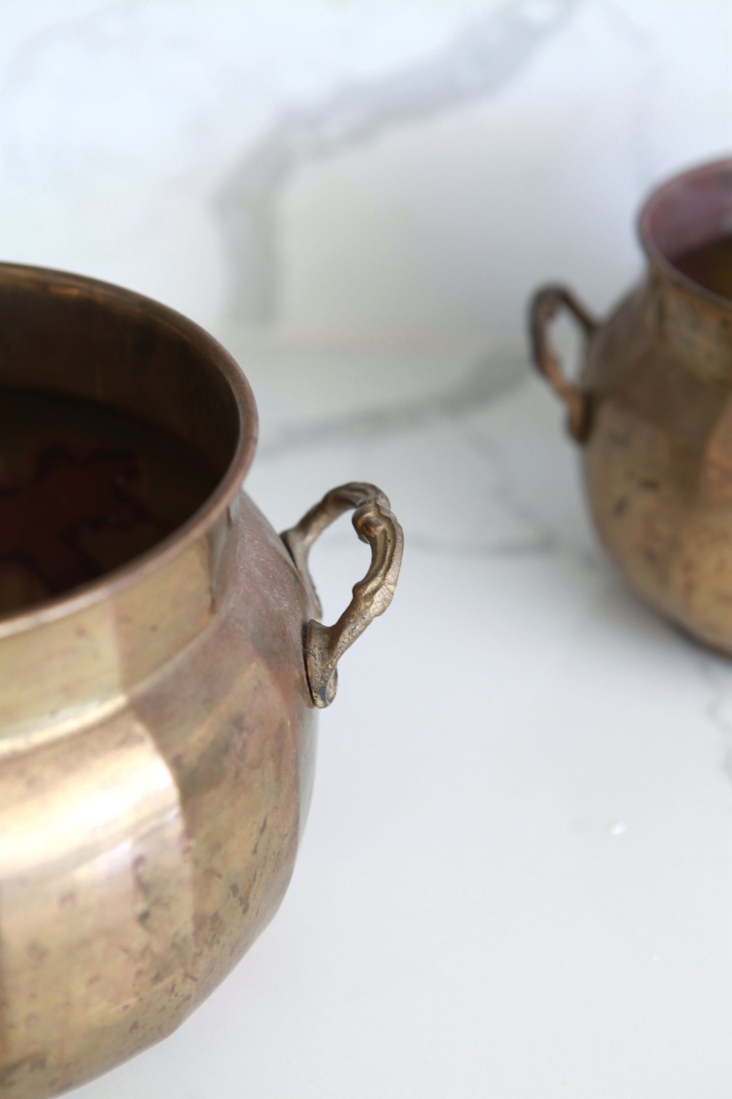 Vintage Brass Vessel (Large)