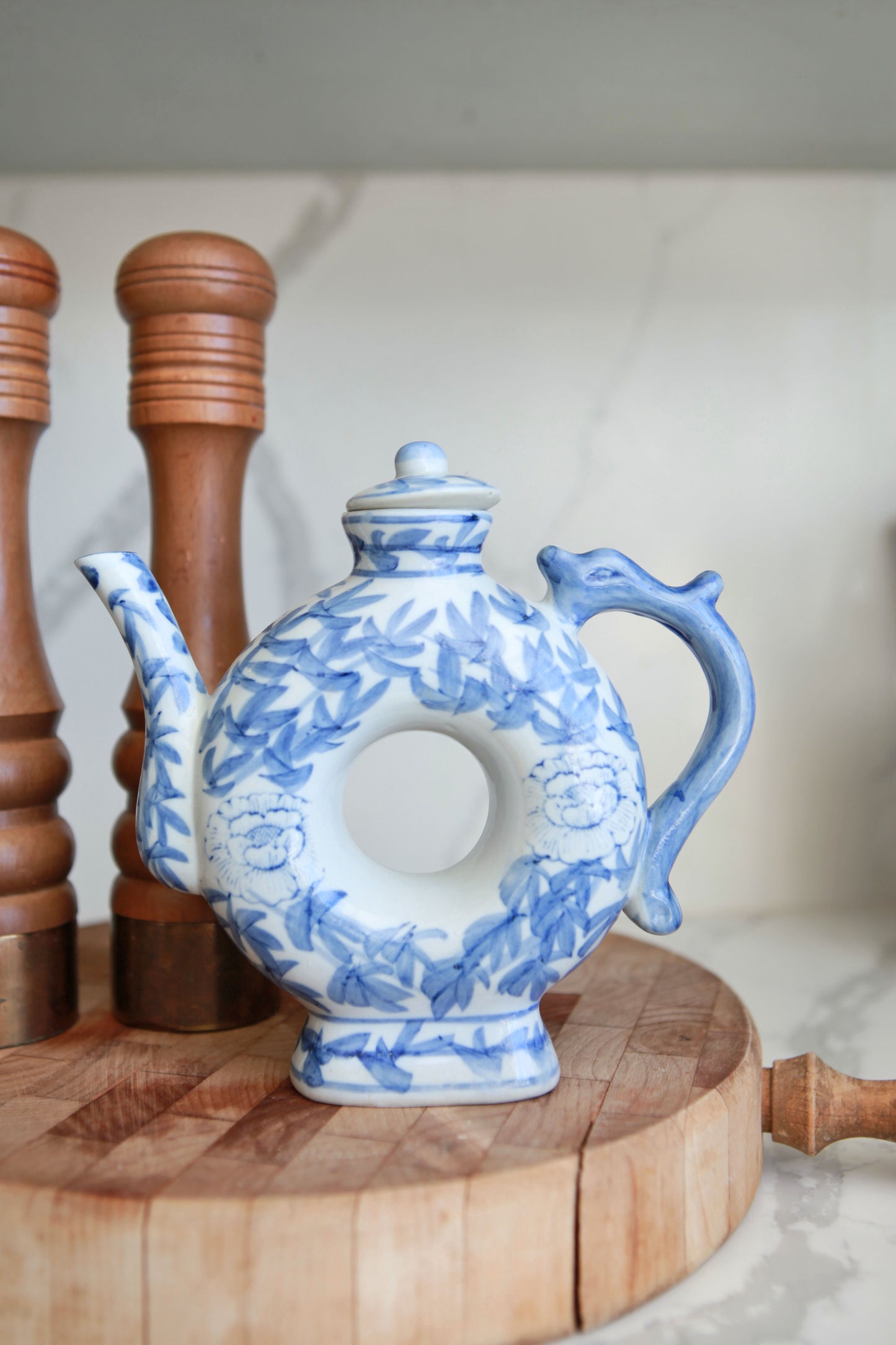 Blue & White Decanter